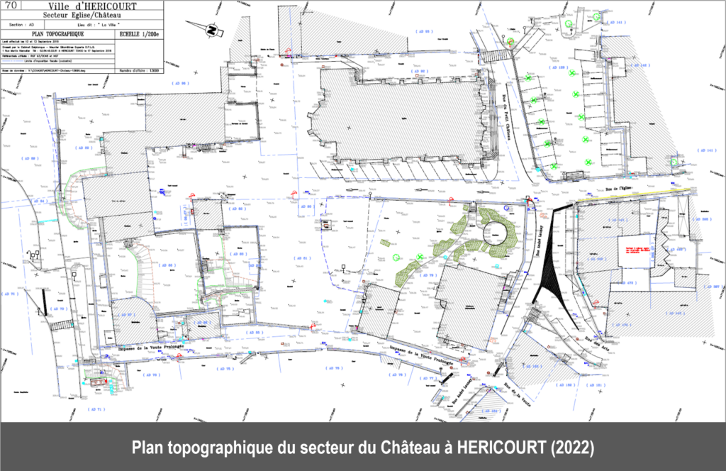 Plan topo Hericourt